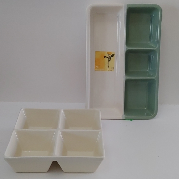 Divided Ceramic Servers